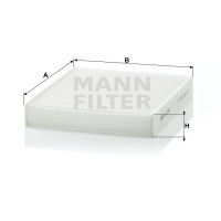 Фильтр салона MANN-FILTER CU 2440